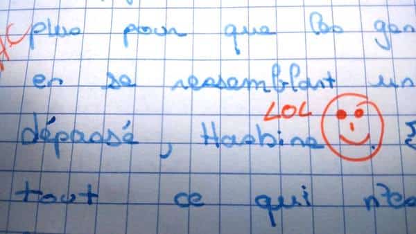 copie élève orthographe has been