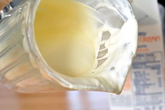 Crème fouettée maison prête rapidement