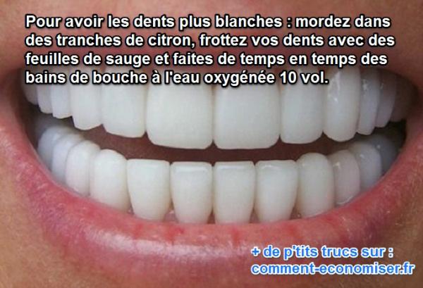 3 Astuces de Grand-Mère Pour des Dents Plus Blanches.