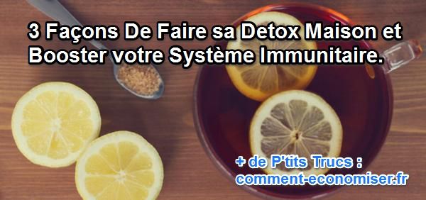 faire une detox maison naturelle