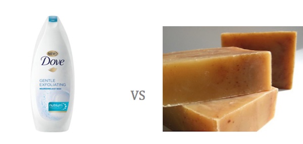 Utilisez des savons classiques au lieu du gel douche