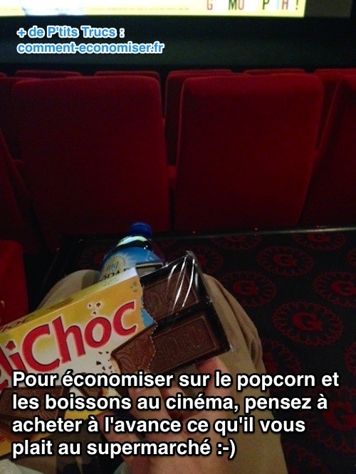 Economiser au cinema en apportant ses propres gâteaux