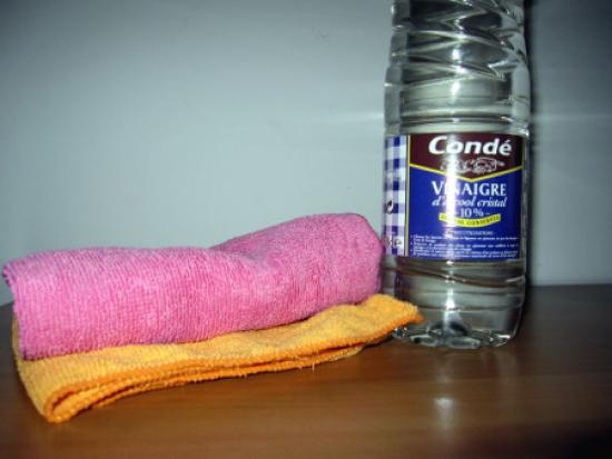 le vinaigre élimine le calcaire