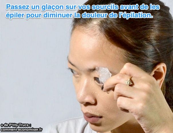 Le P Tit Truc Facile Pour S Epiler Les Sourcils Sans Avoir Mal