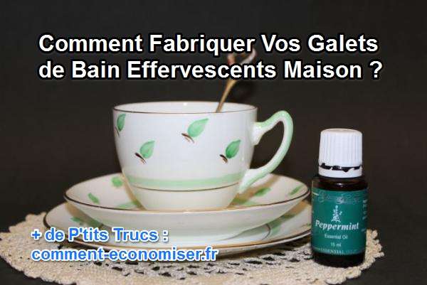 La Recette Pour Faire Vos Galets de Bain Effervescents Maison.