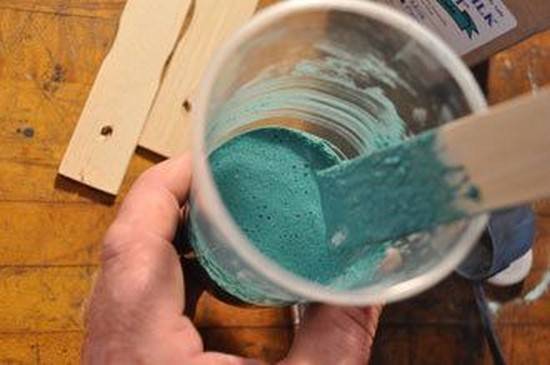 fabriquer peinture naturelle avec blanc de meudon