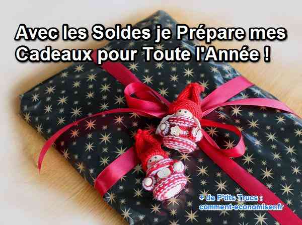 Je stocke les achats de mes soldes