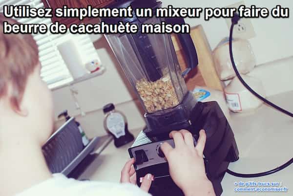 faire du peanut butter maison