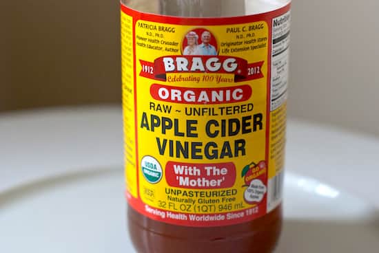 masque au vinaigre de cidre lotion tonifiante