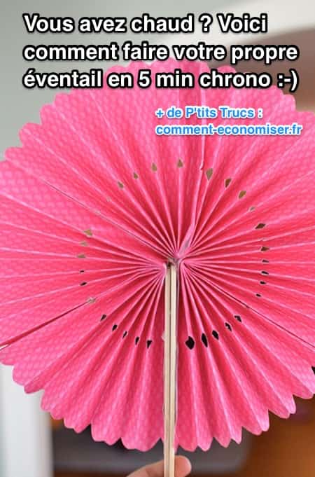 comment faire un éventail en papier chaleur