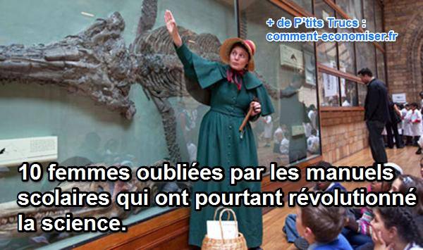 Les grandes scientifiques femmes ne sont pas citées dans les manuelles scolaires