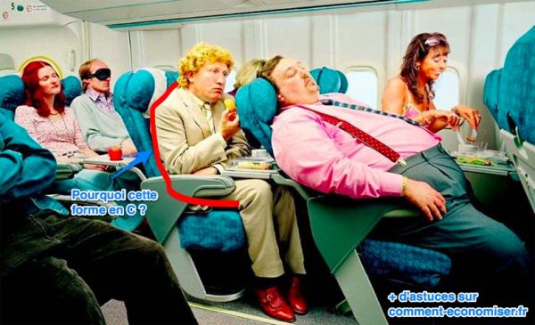 formes inconfortables des si&egrave;ges d'avion
