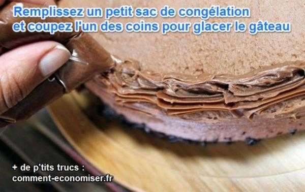 Le Truc Tout Simple Pour Glacer Un Gateau Facilement