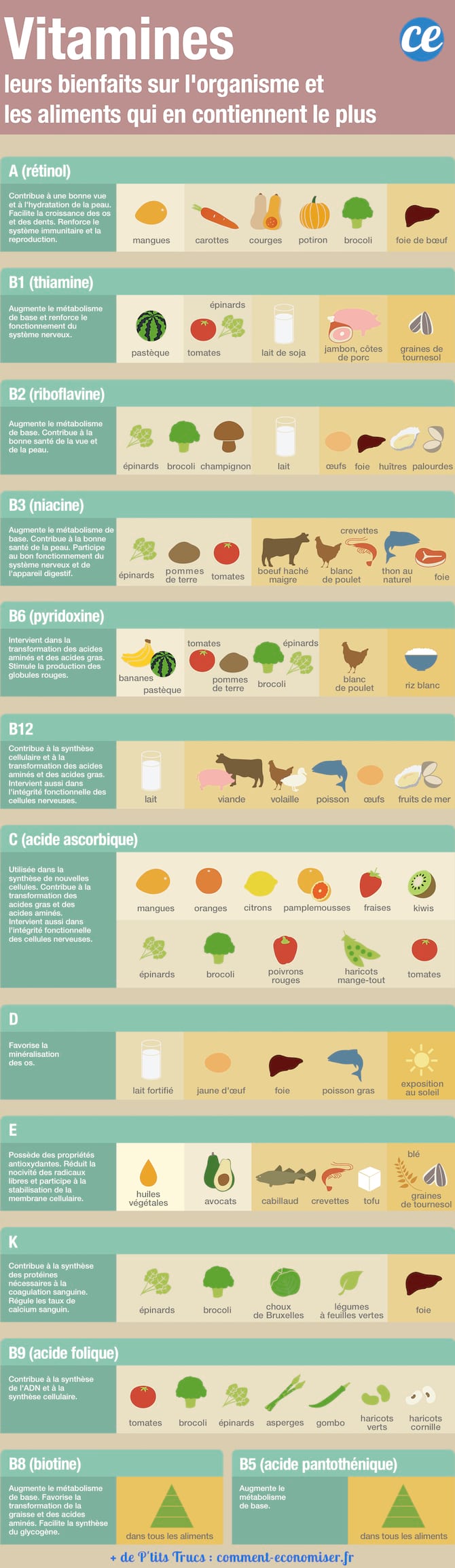 Guide Des Vitamines Quels Sont Leurs Bienfaits Et Les Aliments Qui En Ont Le Plus 6868