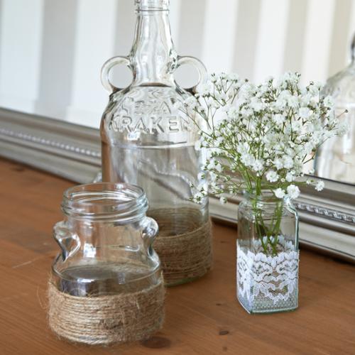 recyclez des ports en vases