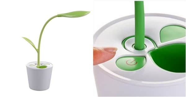 Une lampe de bureau pas cher en forme de plante