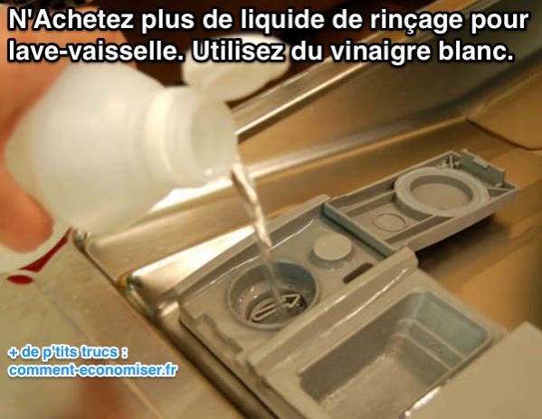 Liquide de rinçage naturel * pour lave-vaisselle - Nettoyant pour