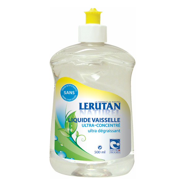 le liquide vaisselle fait partir les tache d'herbe