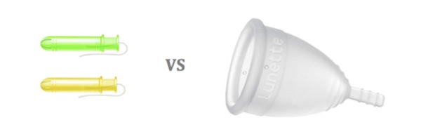 Utilisez des coupes menstruelles à la place des tampons