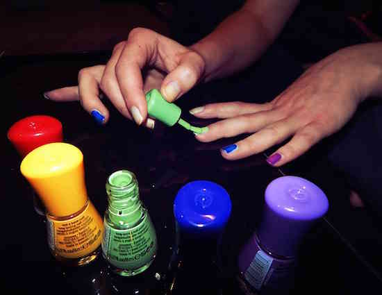 Ne conservez pas le vernis à ongle dans le frigo