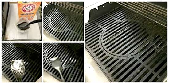nettoyer barbecue graisse bicarbonate