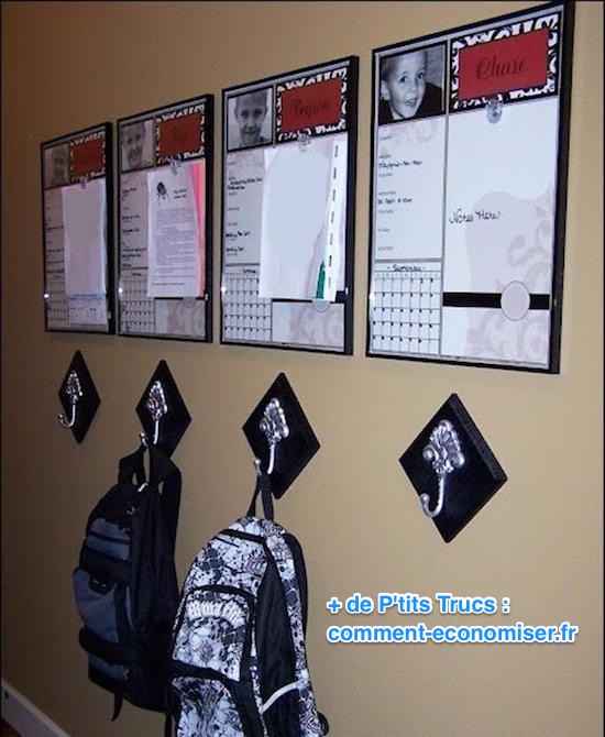 Organiser emploi du temps des enfants