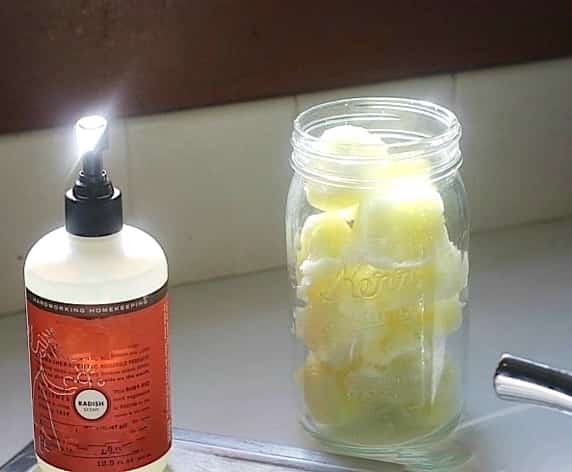 des pastilles lave-vaisselle faite maison