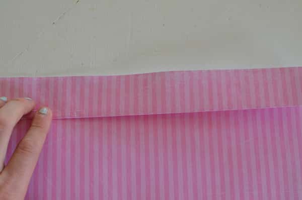 plier la feuille en accordéon