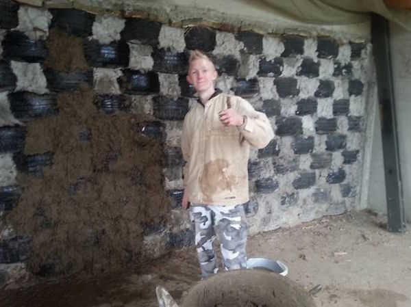 Pneus pour construire une maison géonef