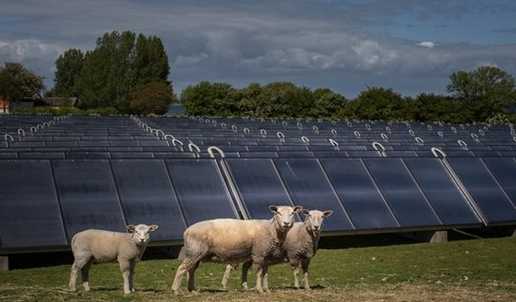 panneaux solaires au danemark pour chauffer