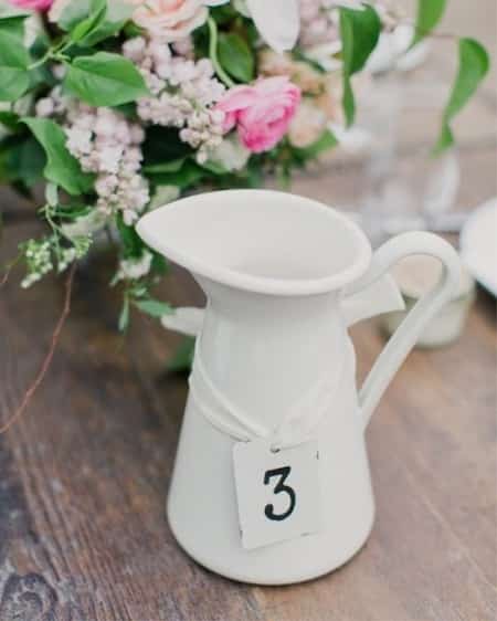 pichets pour faire déco sympa mariage