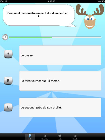Comment reconnaître un oeuf dur d'un oeuf cru ?
