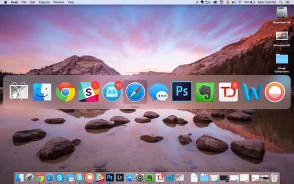 Raccourci clavier pour changer d'application rapidement sur mac