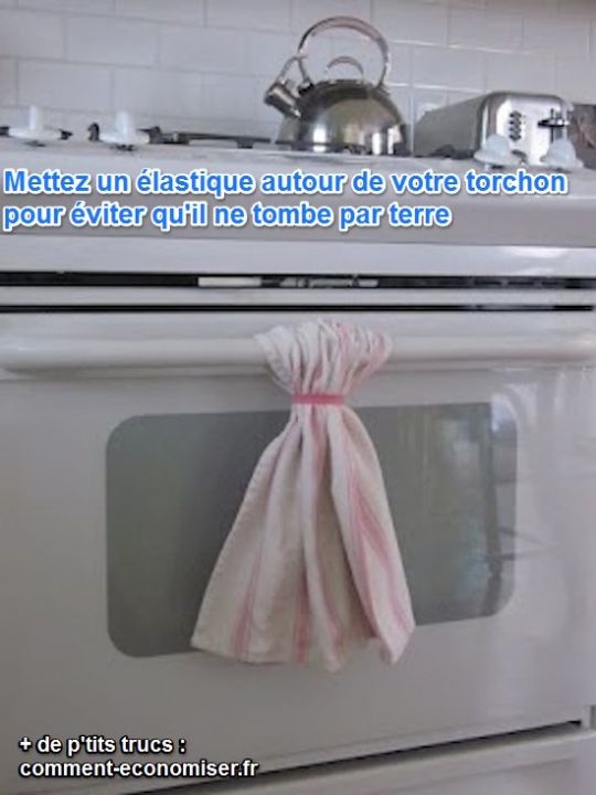 Un rangement pour torchon