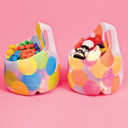 recyclez bouteille de lait en rangement décoratifs