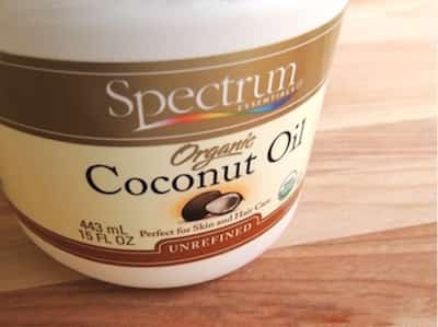 huile de coco bio baume à lèvres naturel