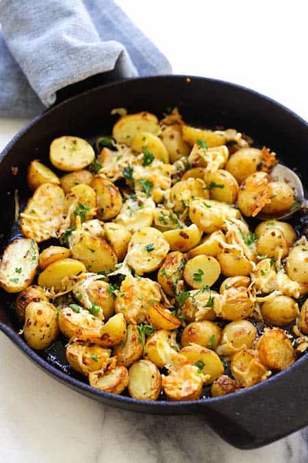 receita de batata assada com especiarias italianas