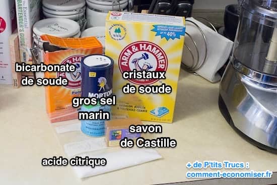 Quels sont les ingrédients pour faire une lessive en poudre maison SANS produits toxiques ?