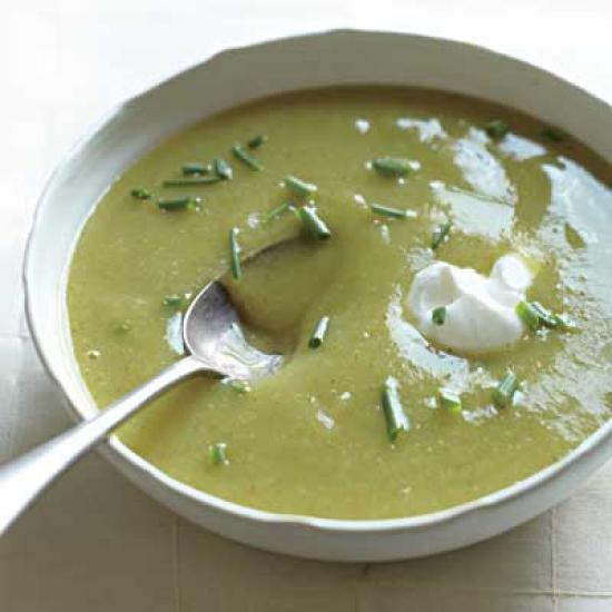 recette de soupe de poireaux