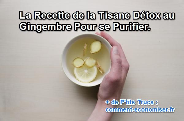 une detox au citron et gingembre pour l'hiver