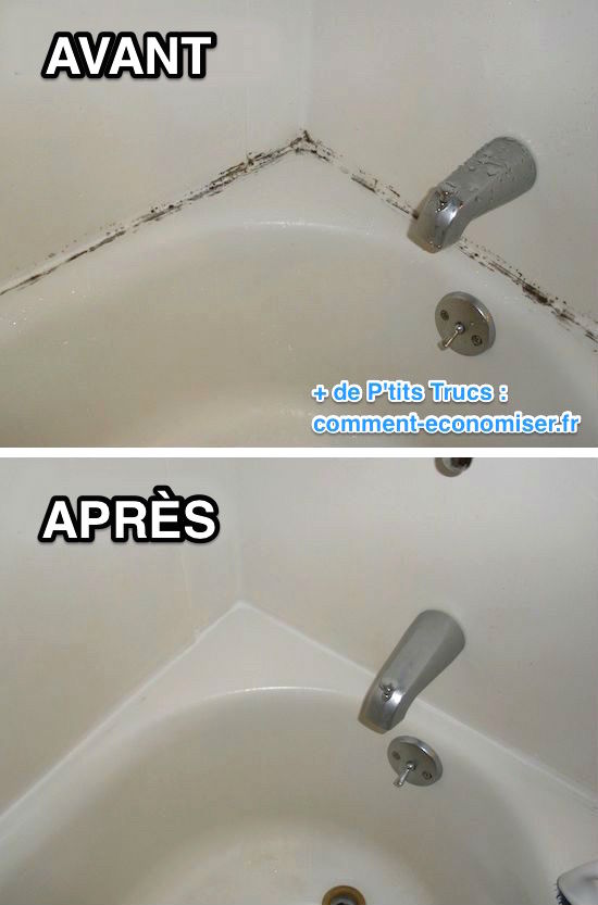 Comment enlever la moisissure sur les joints de la douche
