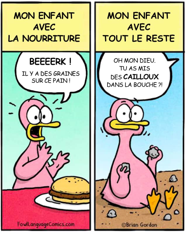 Découvrez les BD sur la vie quotidienne des parents.
