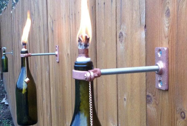 bouteilles torche anti moustiques