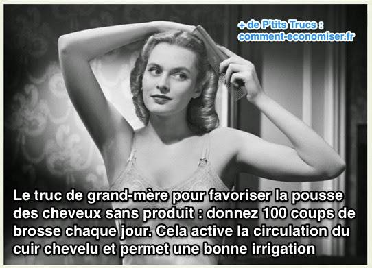 comment faire pousser les cheveux sans produit 
