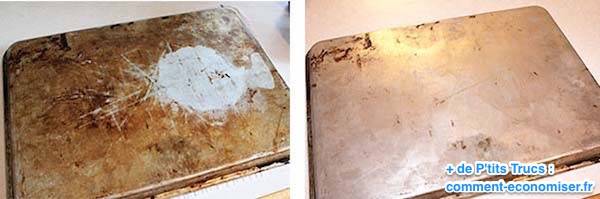 Astuce pour nettoyer plaque patisserie sans frotter