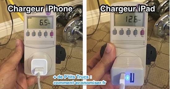 Difference entre chargeur iPhone et iPad