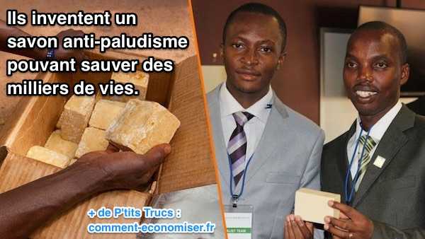 deux étudiants africains inventent un savon pouvant lutter contre les moustiques porteurs du paludisme