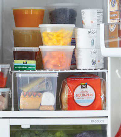 Mettre une étagère dans le frigo