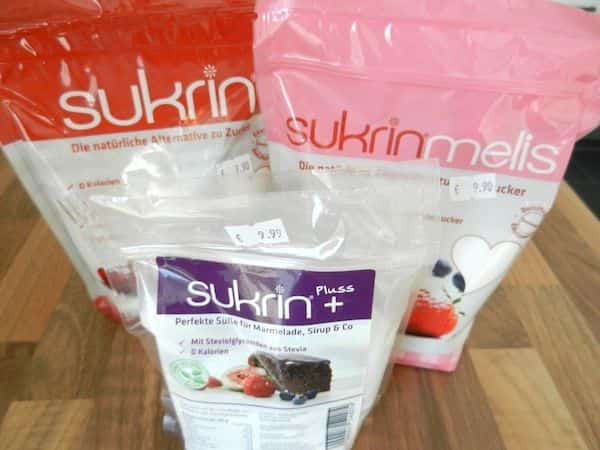 Utilisez de la Sukrin pour remplacer le sucre