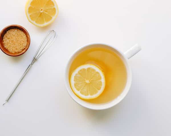 tisane citron pour les maux de gorge
